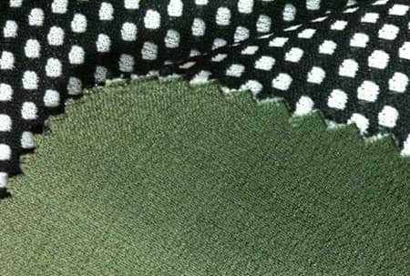 Double layer Imitation linen fabric-TPU-mesh